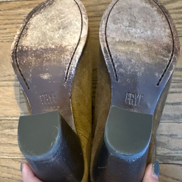 Frye Meghan Shootie Bootie Chestnut 7B - Picture 9 of 10